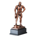 Bar in Hand Male Body Builder 12"H